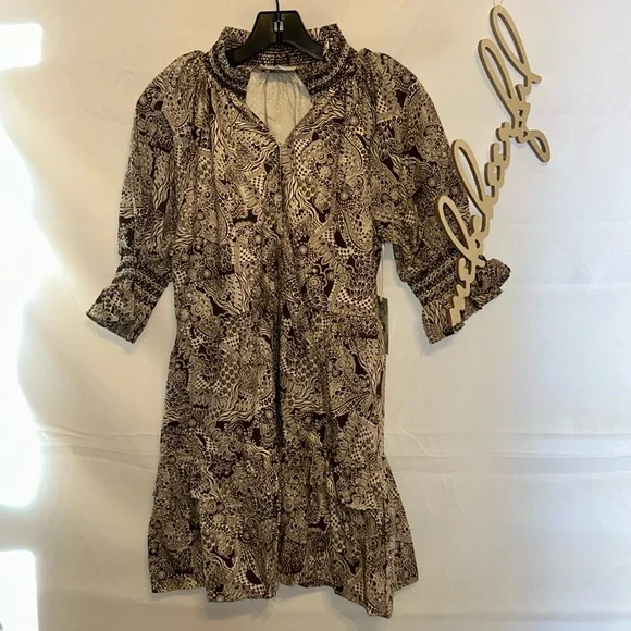 HYACINTH HOUSE
Brown Floral Sawyer Mini Dress - Picture 6 of 11